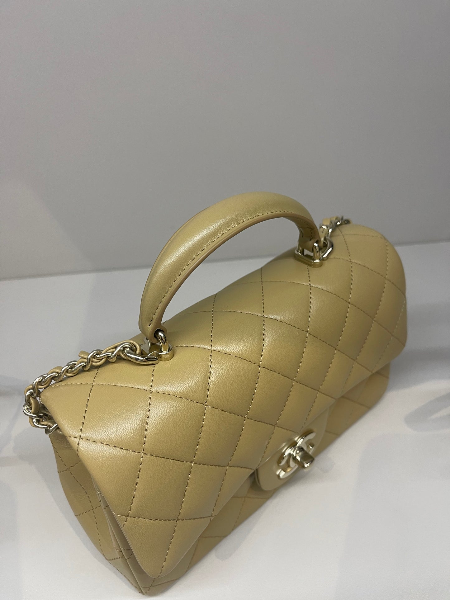 CHANEL MINI TOP HANDLE FLAP BAG
